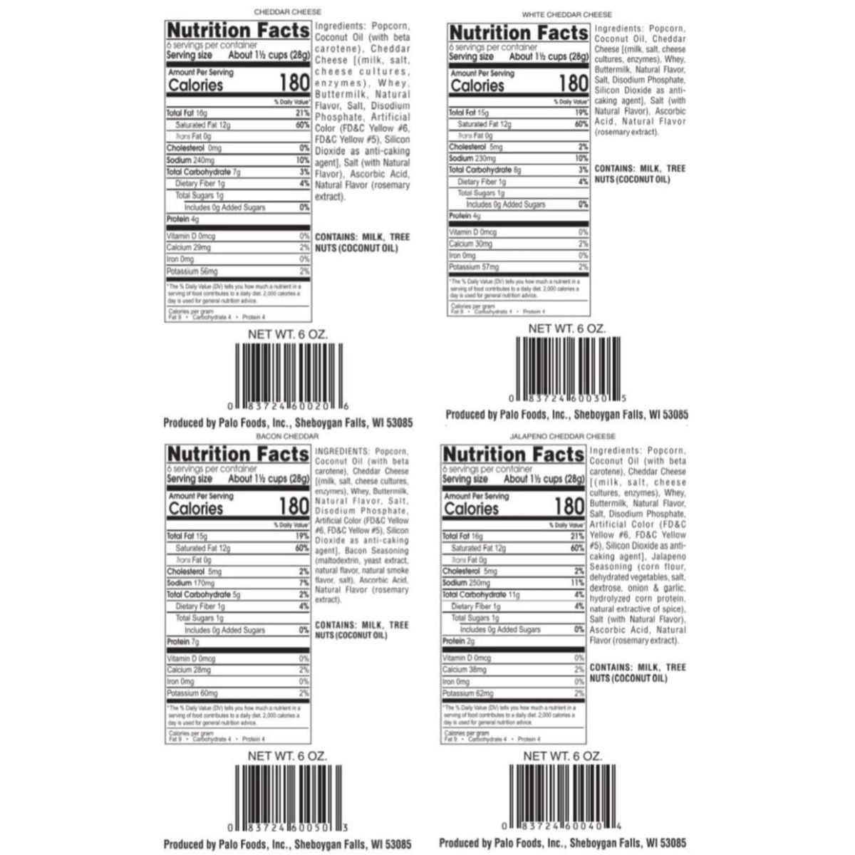 Palo Popcorn Kettle Popped - 6oz 7 Palo Popcorn Kettle Popped - 6oz - Image 5