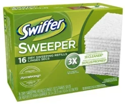 Swiffer Disposable Dry Cloth Refills – 16 Pack