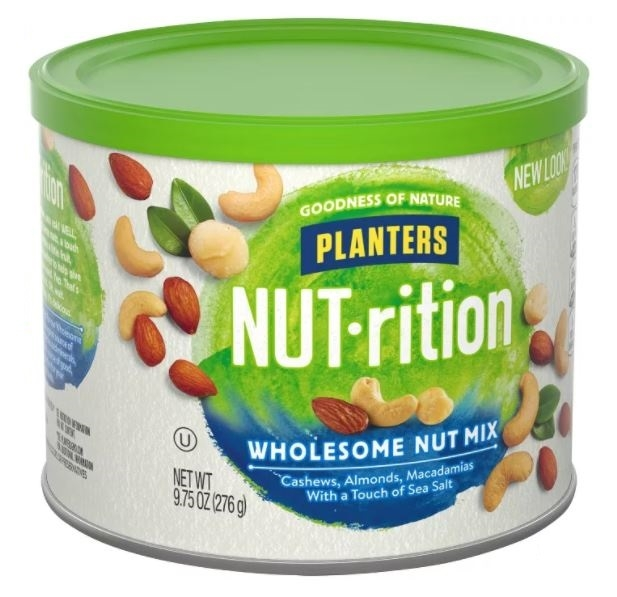 Planters NUT-rition Wholesome Nut Mix - 9.75 oz Can 3 Planters NUT-rition Wholesome Nut Mix - 9.75 oz Can