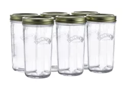 Kilner 17 Oz. Wide Mouth Jar, 6-Pack