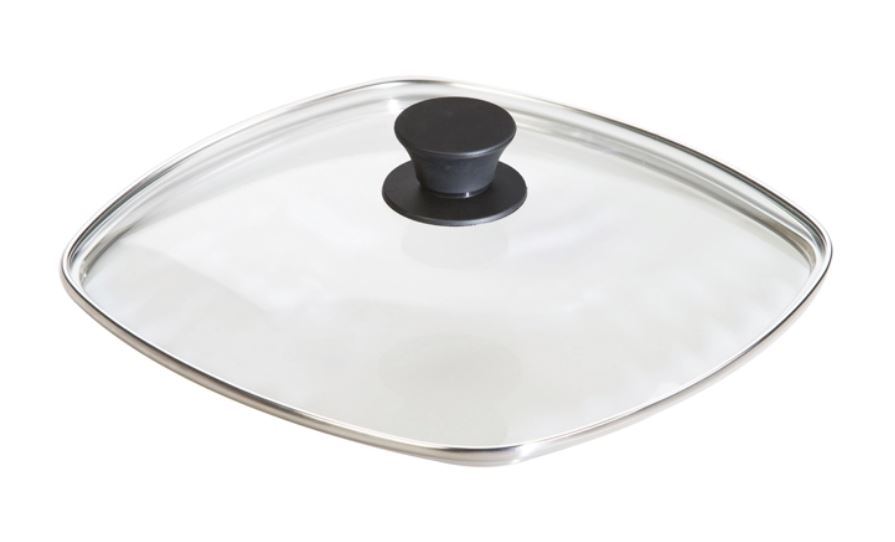 Lodge 10.5 Inch Square Glass Lid 3 Lodge 10.5 Inch Square Glass Lid