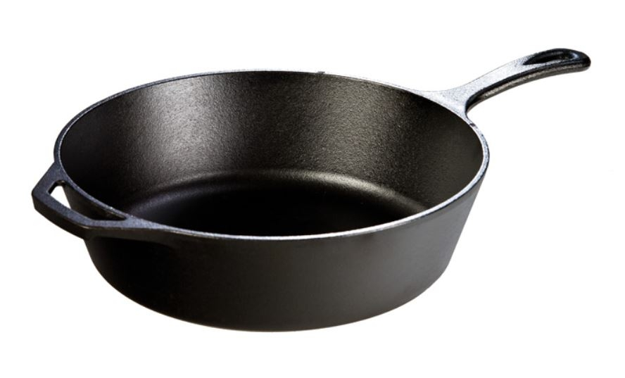 Lodge 12 Inch / 5 Quart Cast Iron Deep Skillet 3 Lodge 12 Inch / 5 Quart Cast Iron Deep Skillet