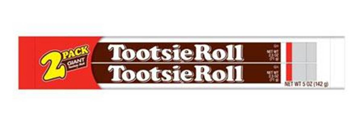Giant Tootsie Roll, Original - Twin Pack 3 Giant Tootsie Roll, Original - Twin Pack