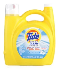 Tide Simply Clean & Fresh Laundry Detergent, Liquid, Breeze Scent, 89 Loads, 128-oz.