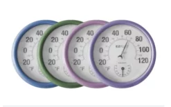 Headwind 8” Pastel Dial Thermometer/Hygrometer, Assorted