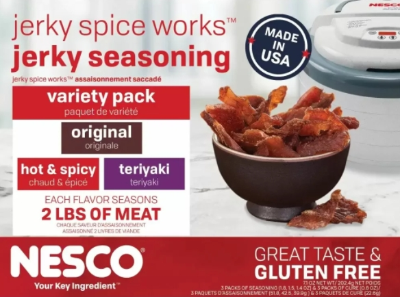 Nesco Jerky Seasoning - Variety 6 Pack 3 Nesco Jerky Seasoning - Variety 6 Pack