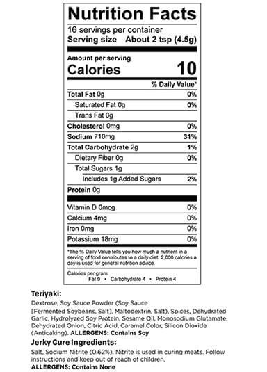 Nesco Jerky Seasoning - Variety 6 Pack 5 Nesco Jerky Seasoning - Variety 6 Pack - Image 3