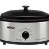 Nesco 6 Qt. Stainless Steel Roaster with Porcelain Cookwell -Home Goods Sales Store 80480583