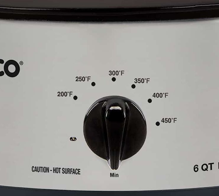 Nesco 6 Qt. Stainless Steel Roaster with Porcelain Cookwell 5 Nesco 6 Qt. Stainless Steel Roaster with Porcelain Cookwell - Image 3