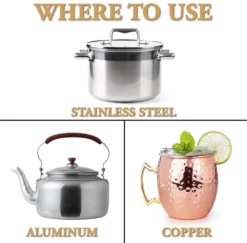 Brasso Metal Polish - 8 oz -Home Goods Sales Store 89334 6