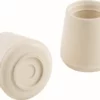 Shepherd Hardware White Rubber Leg Caps, 4 Pack -Home Goods Sales Store 9117