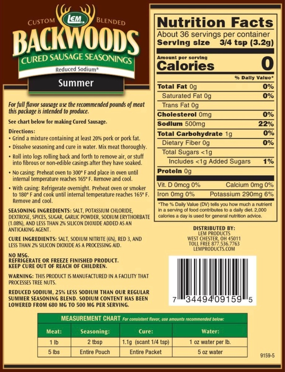 LEM Backwoods Reduced Sodium Jerky Seasonings 6 LEM Backwoods Reduced Sodium Jerky Seasonings - Image 4