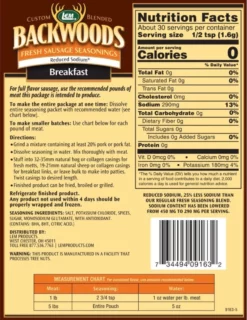 LEM Backwoods Reduced Sodium Jerky Seasonings 17 LEM Backwoods Reduced Sodium Jerky Seasonings -Home Goods Sales Store 9163 2 1