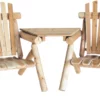 Lakeland Mills Solid Cedar Vis-A-Tete Chair -Home Goods Sales Store cf1329 visa tete