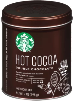 Starbucks Hot Cocoa Tins Assortment -Home Goods Sales Store double chocolate tin