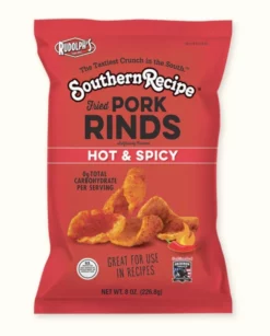 Southern Recipe Pork Rinds, 8oz. 6 Southern Recipe Pork Rinds, 8oz. -Home Goods Sales Store hot n spicy 1