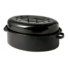 Cinsa Covered Oval Roaster, Black 19x13.5 -Home Goods Sales Store i 03ea6ed34a99dd62e8e8b41cb6df1eac 2
