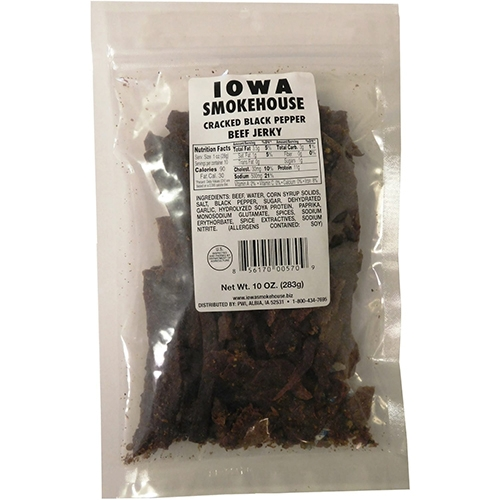 Iowa Smokehouse Beef Jerky – 10 oz 5 Iowa Smokehouse Beef Jerky – 10 oz - Image 3