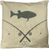 Sutton Home Bass Decor Pillow, 18"x18" -Home Goods Sales Store mt bass pl