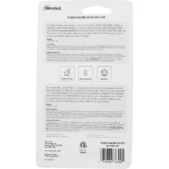 Amertac Power Failure LED Night Light 14 Amertac Power Failure LED Night Light -Home Goods Sales Store nl pwfl nb pkg back