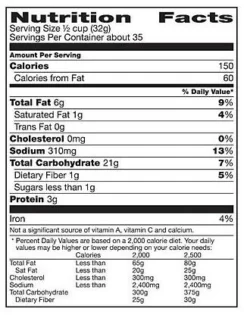 Gardetto's Snack Mix 40 oz -Home Goods Sales Store nutrition