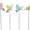 Alpine 15" Metal Bird Garden Stakes - Assorted -Home Goods Sales Store qel254abb