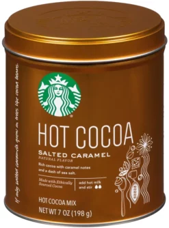 Starbucks Hot Cocoa Tins Assortment -Home Goods Sales Store salted caramel tin