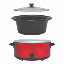 Nesco 6 Qt. Analog Metallic Red Slow Cooker -Home Goods Sales Store sc 6 22 2 10x10