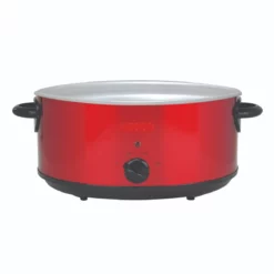 Nesco 6 Qt. Analog Metallic Red Slow Cooker -Home Goods Sales Store sc 6 22 3 10x10