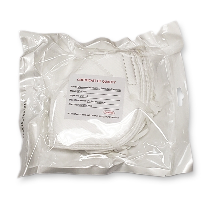 Lamdown KN95 Air Purifying Disposable Respirator Mask - 10 Pack 5 Lamdown KN95 Air Purifying Disposable Respirator Mask - 10 Pack - Image 3