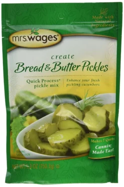 Mrs. Wages Quick Process Bread & Butter Pickling Mix – 5.3 oz